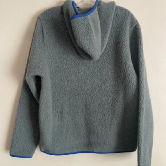 New Patagonia® Retro Pile Jacket Men's Small Gray Blue Fleece $169 Warm Half Zip - Picture 3 of 6